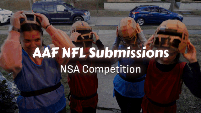 AAF NFL Video Submissions