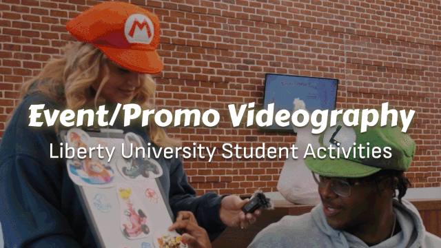 Student Activities Event & Promo Videographer